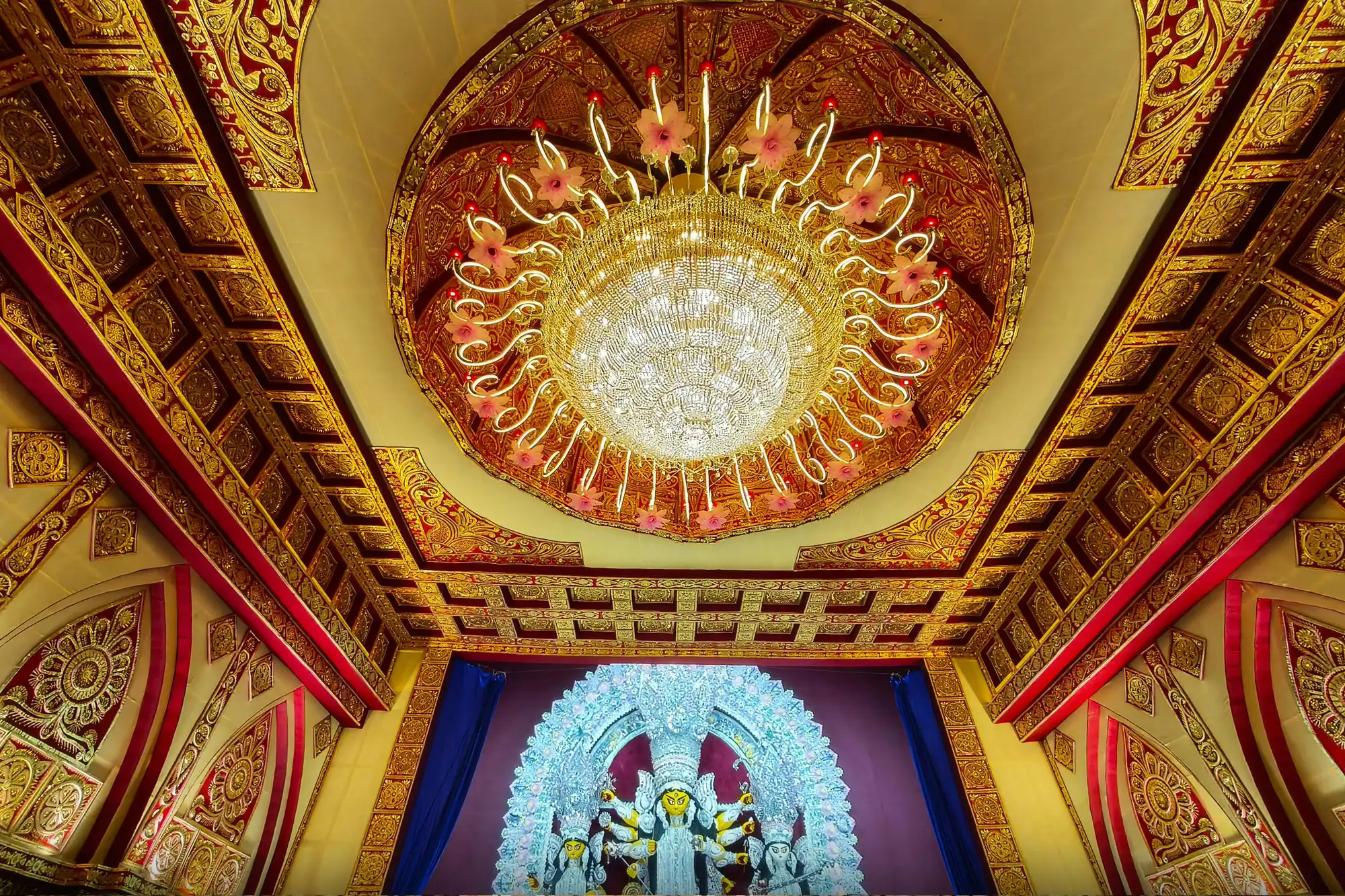 South Kolkata themed Durga Puja